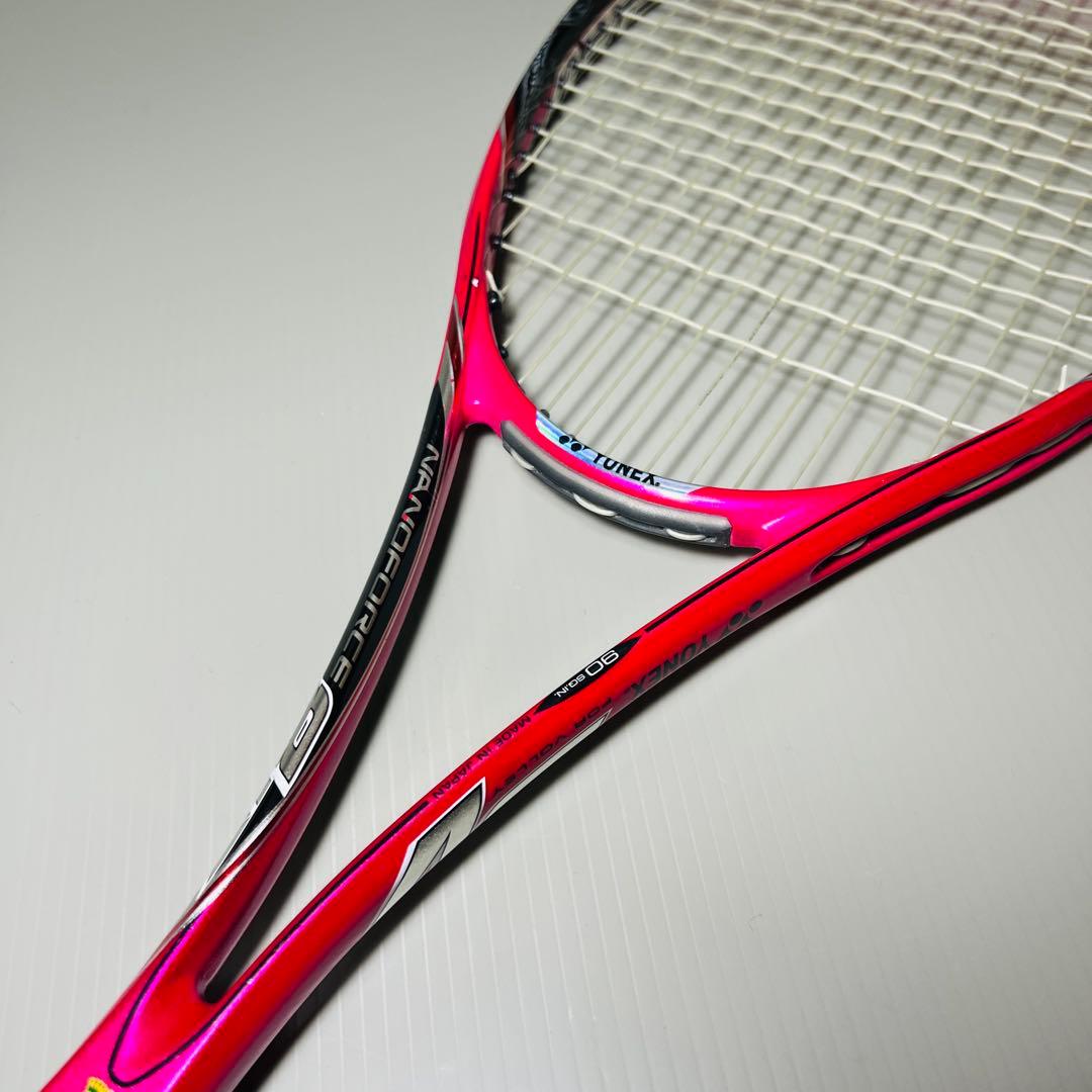 ★YONEX NANOFORCE 8V REV ソフトテニスラケット UL2