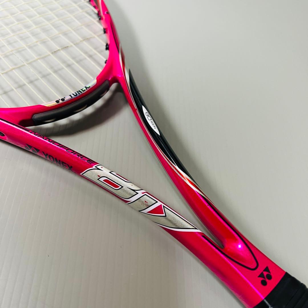 ★YONEX NANOFORCE 8V REV ソフトテニスラケット UL2