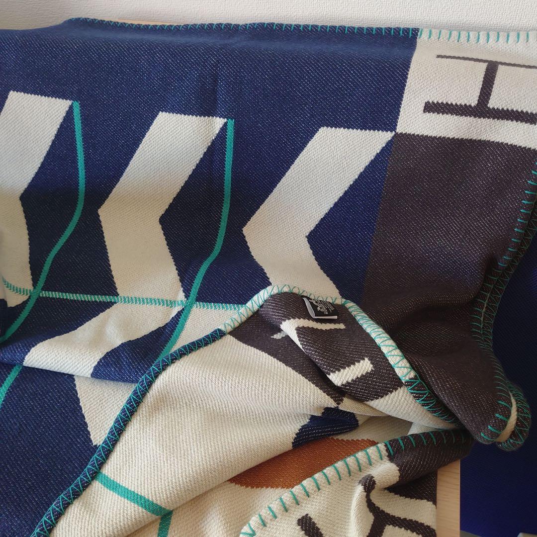 【ネパール製カシミヤ】HERMESアヴァロンHクラブ未使用品20%OFF