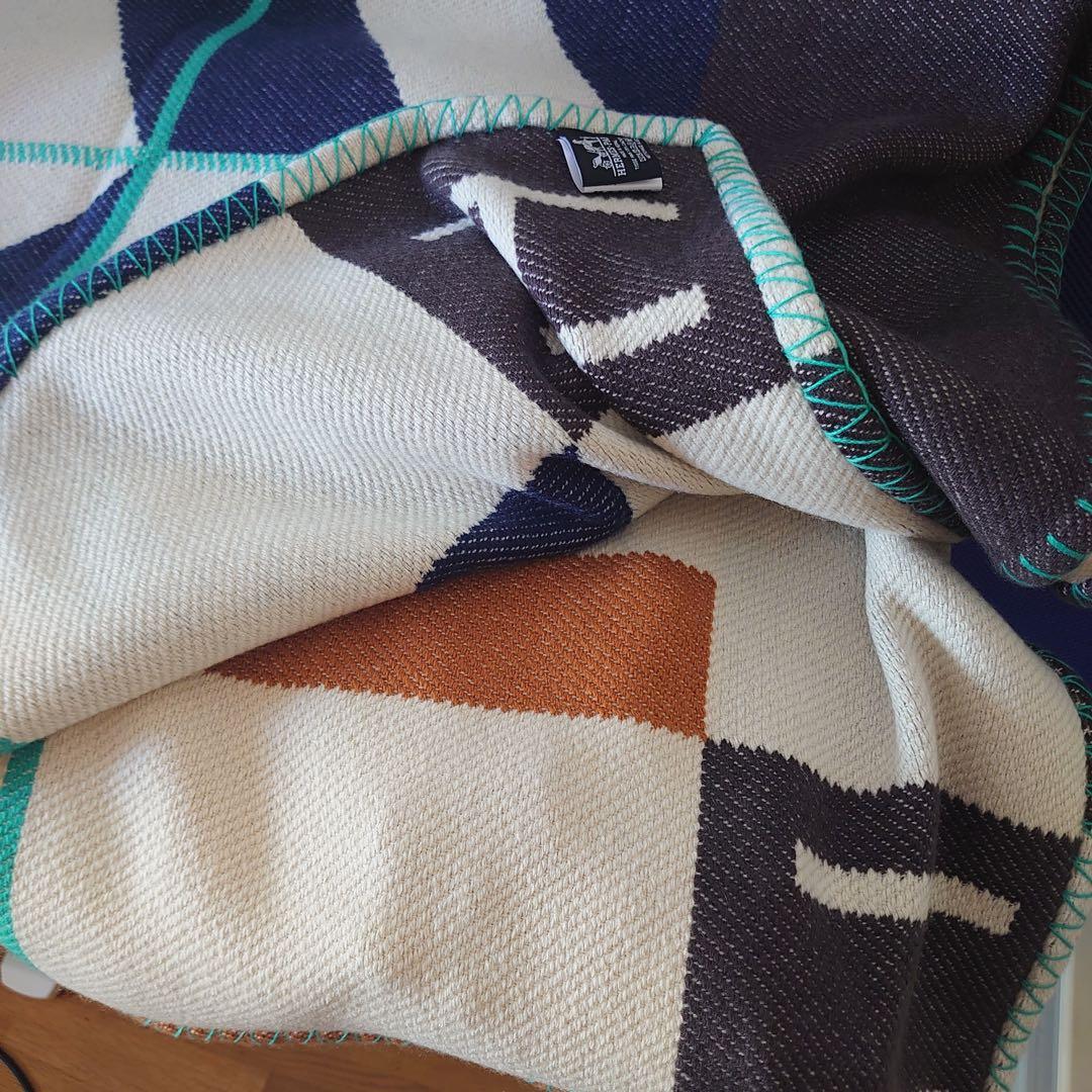 【ネパール製カシミヤ】HERMESアヴァロンHクラブ未使用品20%OFF