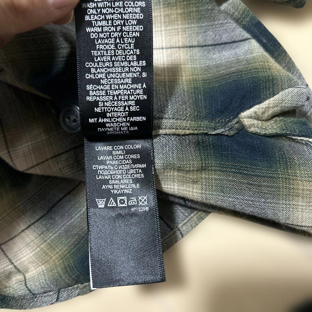 rrl レーヨン混 オンブレシャツ S