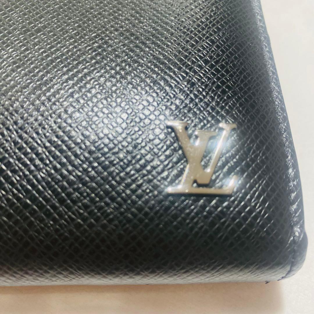 ルイヴィトン ドラゴンヌ タイガ ブラック 黒 長財布