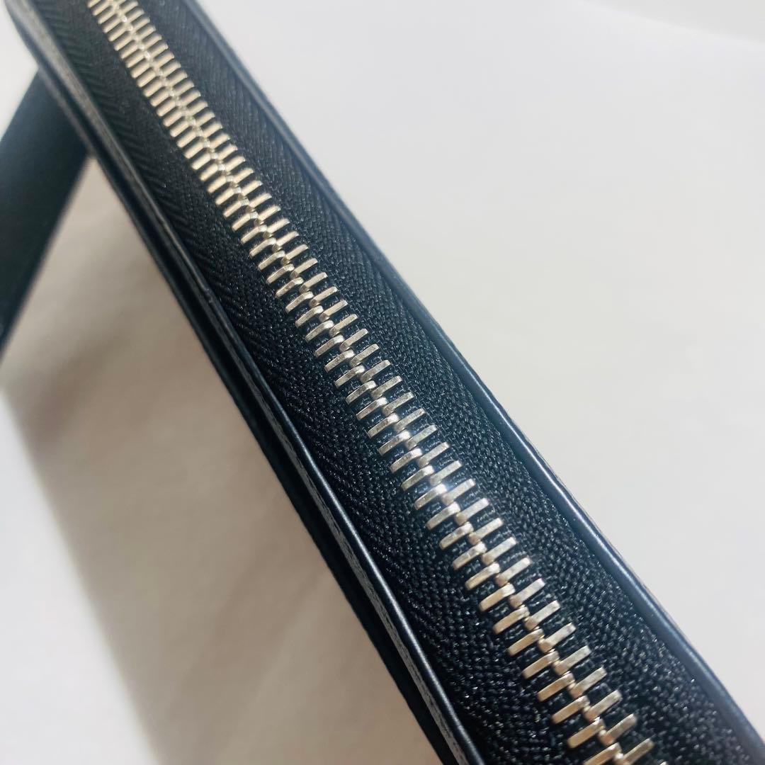 ルイヴィトン ドラゴンヌ タイガ ブラック 黒 長財布