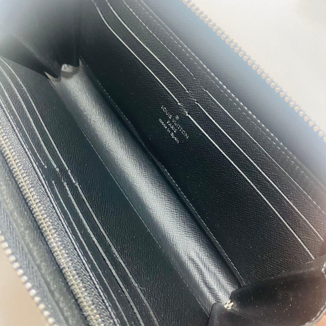 ルイヴィトン ドラゴンヌ タイガ ブラック 黒 長財布