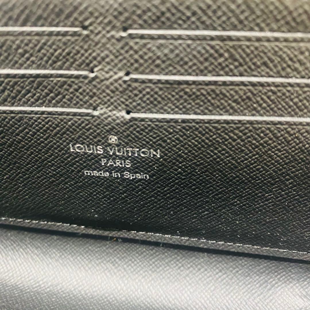 ルイヴィトン ドラゴンヌ タイガ ブラック 黒 長財布