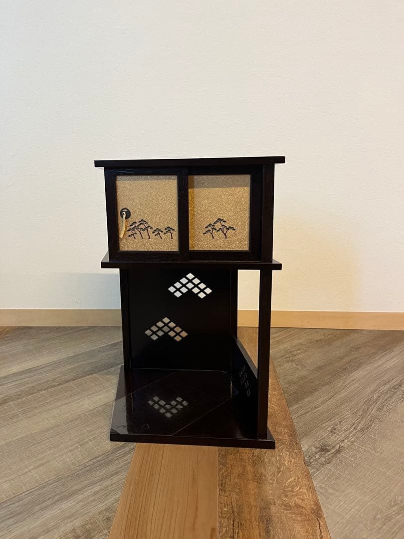 徒然棚　茶道具　組立式