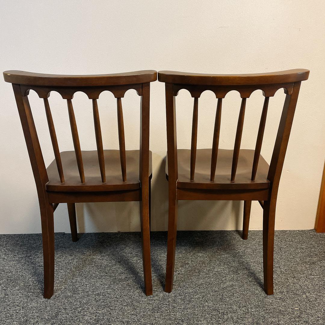 希少　ウィンザーチェア　ヴィンテージ ダイニングチェア 4脚セット ウォルナット