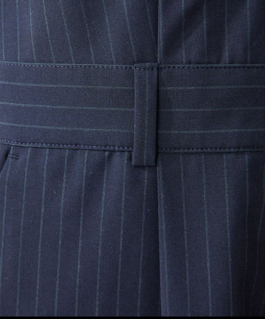 Whim Gazette ＜コラボ＞テーラーカラーノースリーブジャンプスーツ