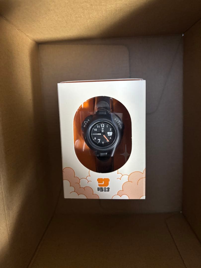 ［新品］サ時計 サウナ専用時計ブラックCASIO カシオ