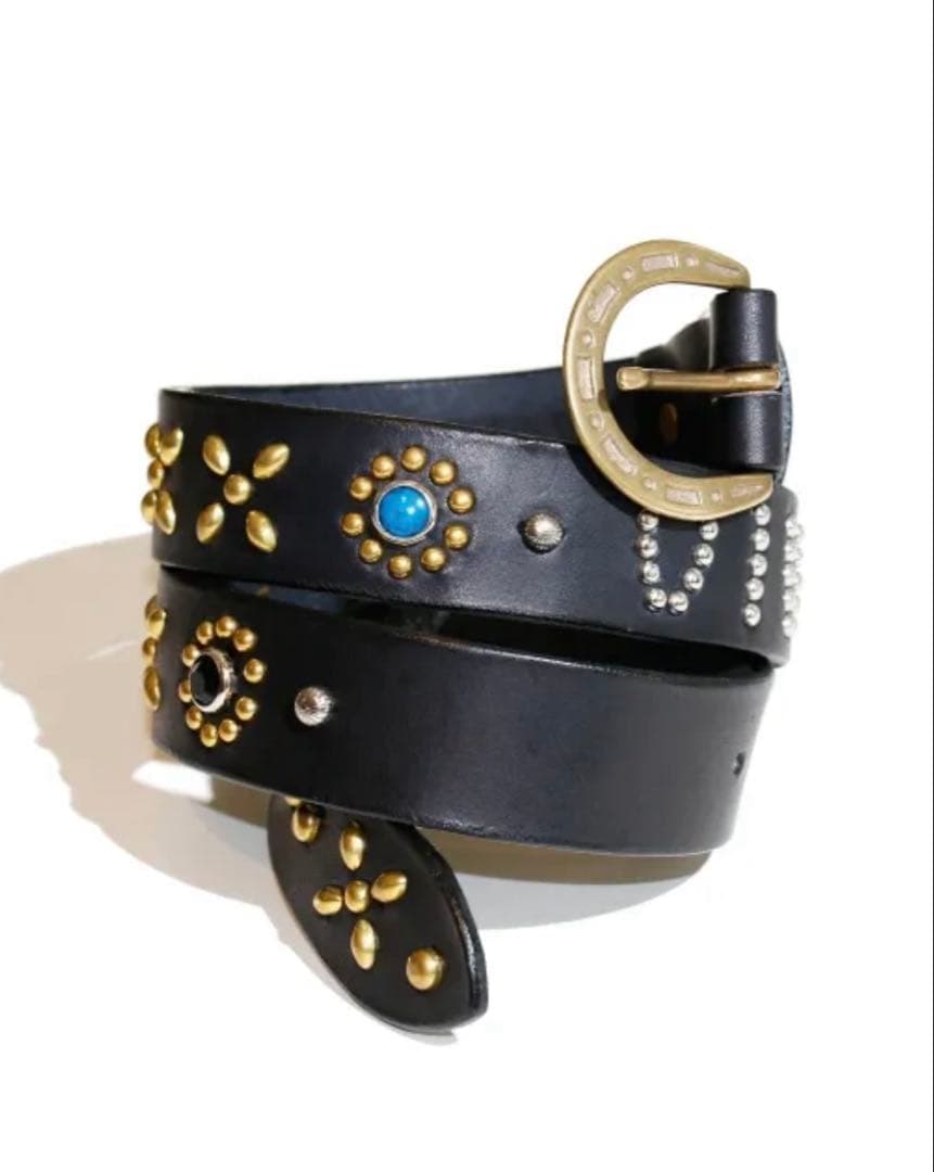 定価4万超 VIVIFY West Coast Cross Studs Belt
