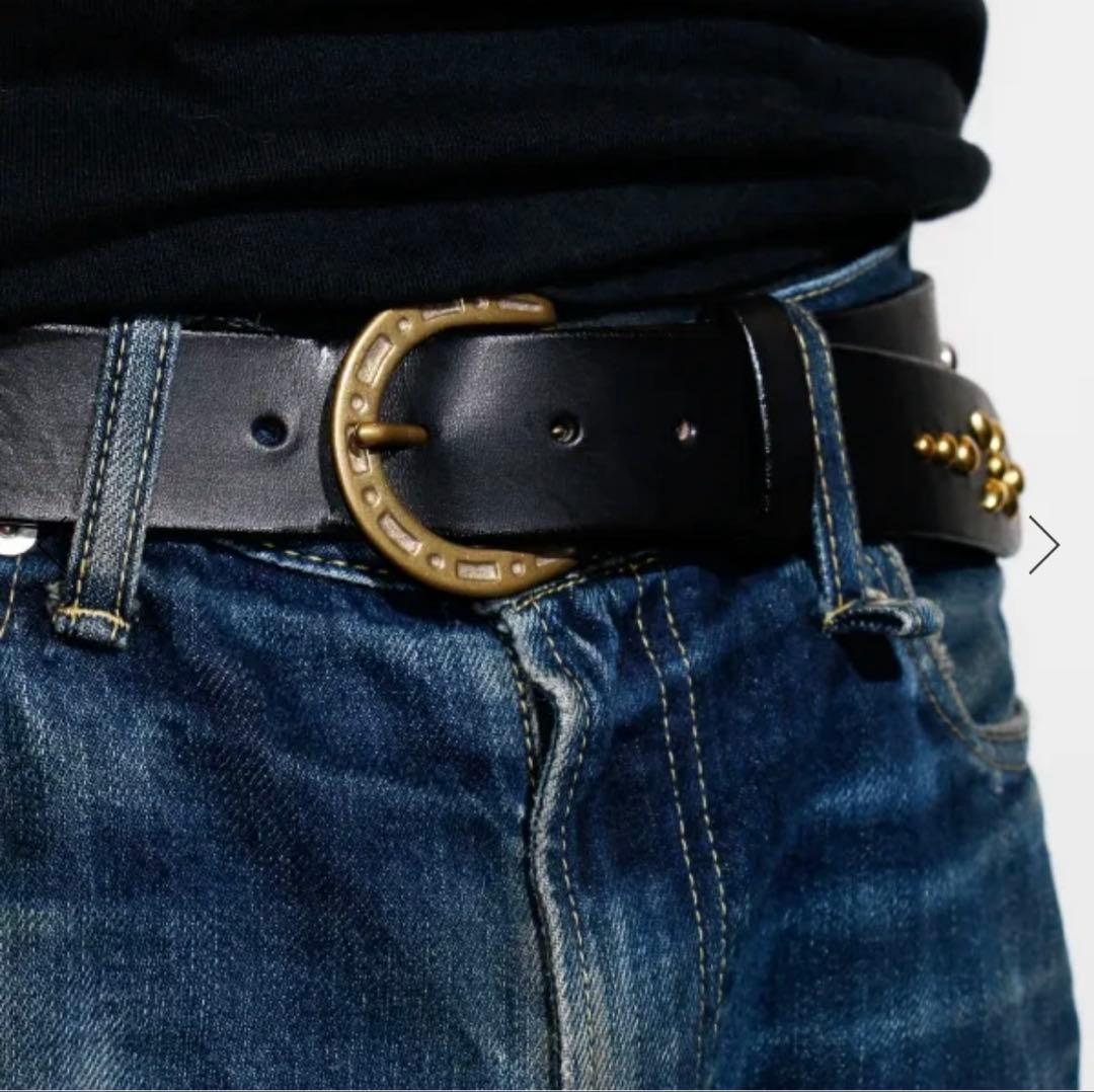 定価4万超 VIVIFY West Coast Cross Studs Belt