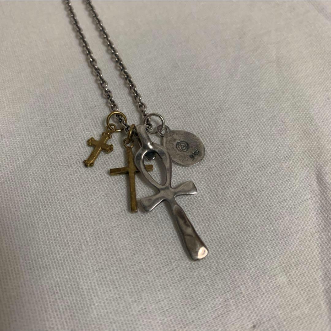 アクセサリー amp japan SmallEgiptianwithBrassCrosses