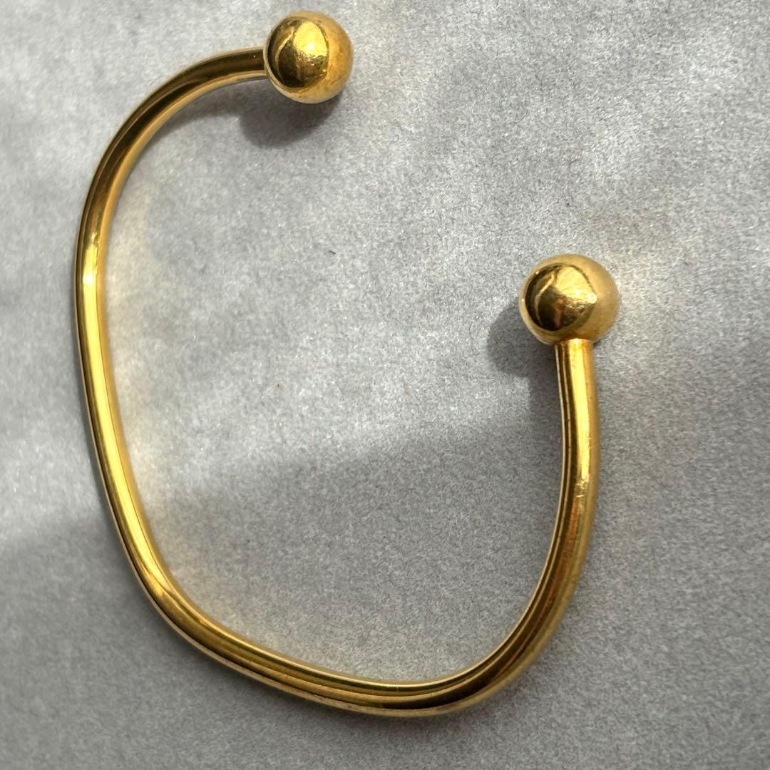 K18 COSMOS 磁気ブレスレット　コスモス　遺品整理　マグネット　ゴールド