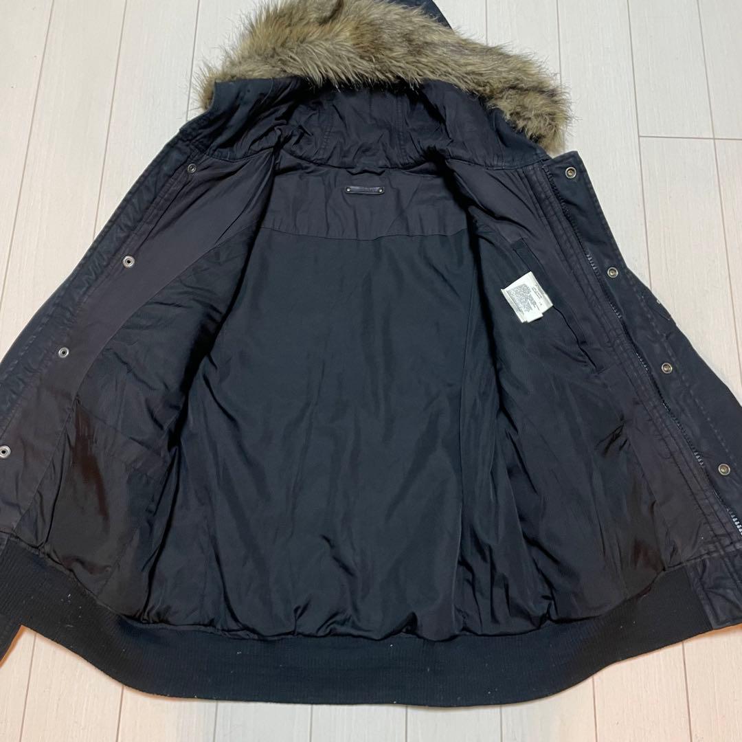 DIESELディーゼル N-2B ファー 平成 y2k フライトジャケット　短丈