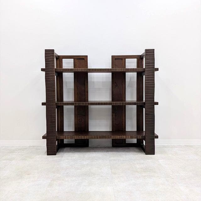 日本民芸デザイン陳列棚（オープンシェルフ）