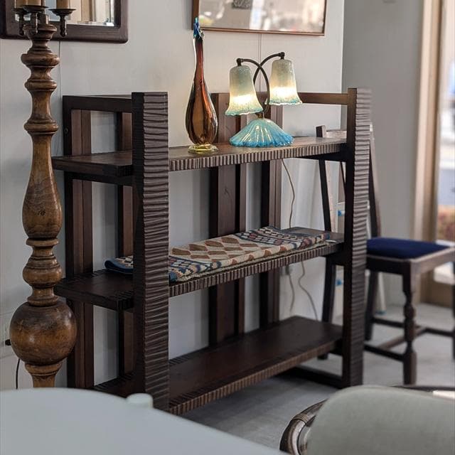 日本民芸デザイン陳列棚（オープンシェルフ）