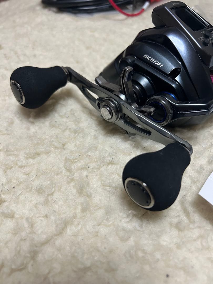 【新品未使用】23フォースマスター 601(600)DH(左ダブルハンドル)