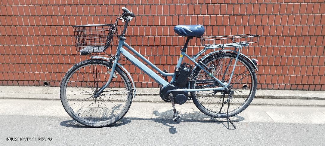 東京 パナソニック 電動アシスト自転車 電池★5　電動自転車　　ティモS