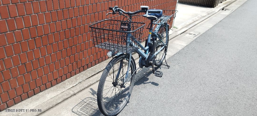 東京 パナソニック 電動アシスト自転車 電池★5　電動自転車　　ティモS