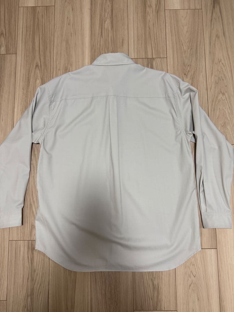 トップス cornier Super180's WORSTED WOOL SHIRTS