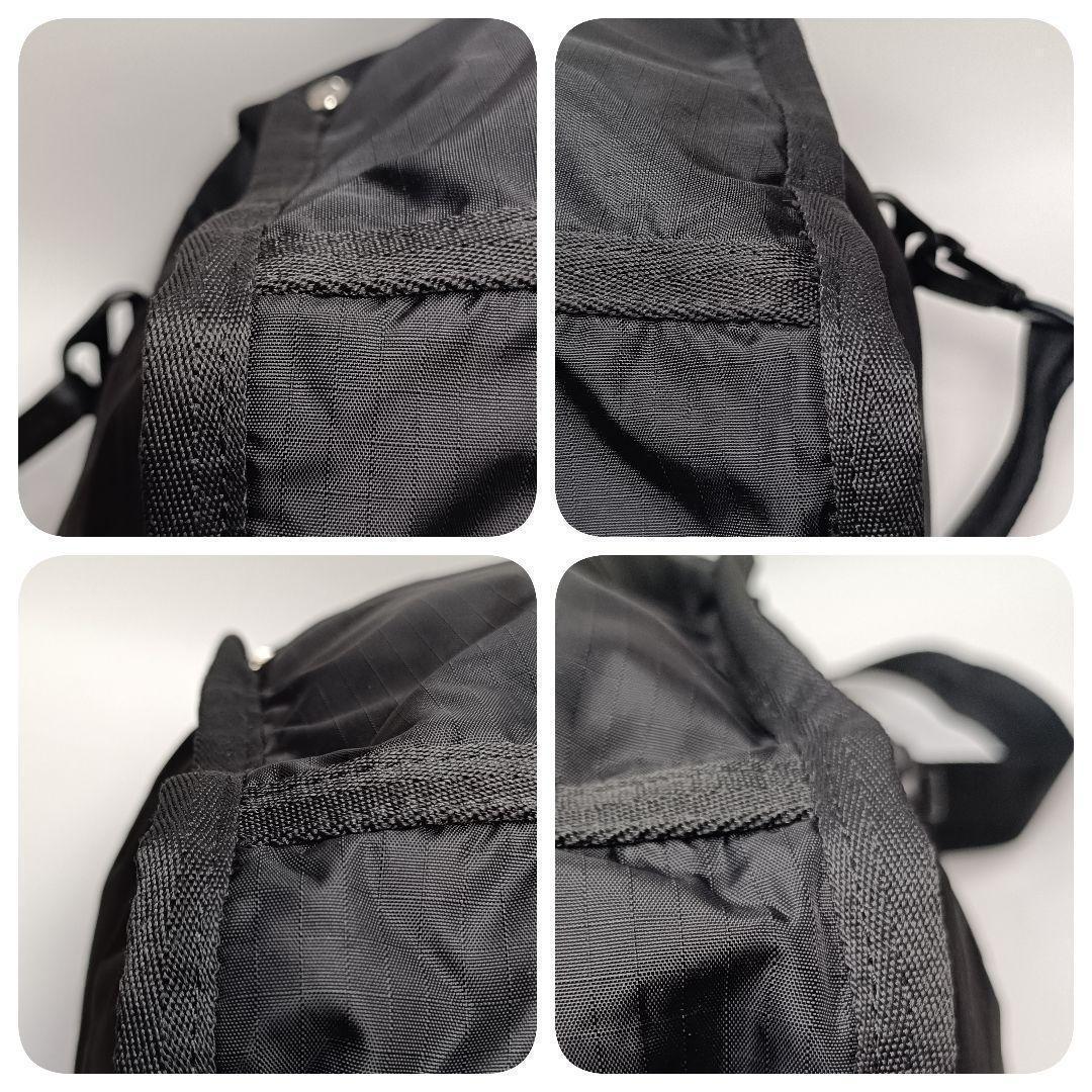 レスポートサック　ブラック　2way ショルダー　 ボストンバッグ ポーチ付き