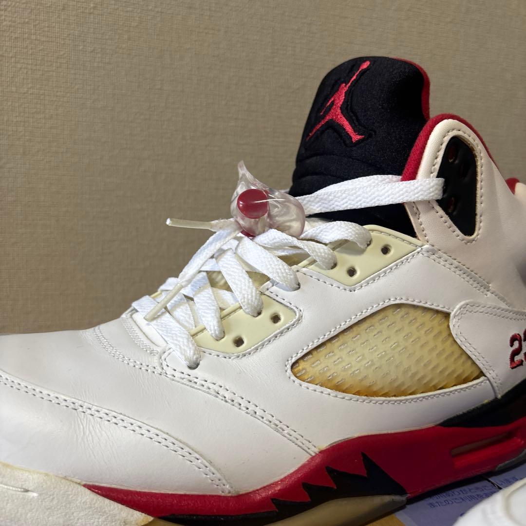 NIKE エアジョーダン5 Fire Red 28.5cm