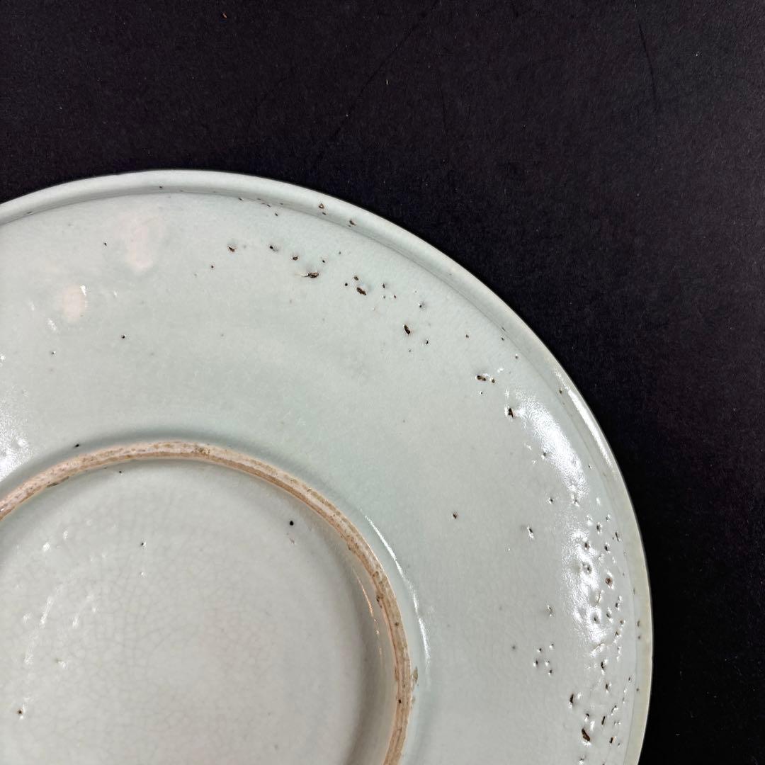 46 タナカ様　値下げ　伊万里　人物　山水　染付　皿　飾り皿