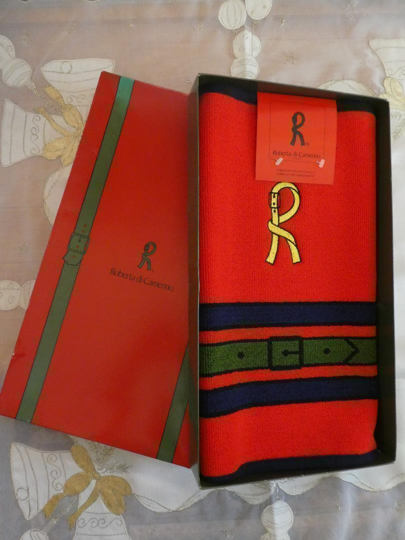 ロベルタディカメリーノ☆Roberta di Camerino☆バスマット　赤