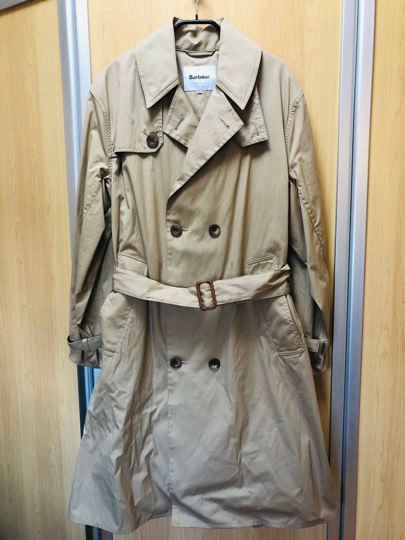 【良品】バブアー Barbour トレンチコート サイズ36 ベージュ