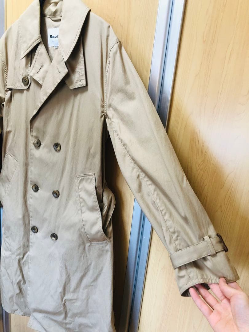 【良品】バブアー Barbour トレンチコート サイズ36 ベージュ