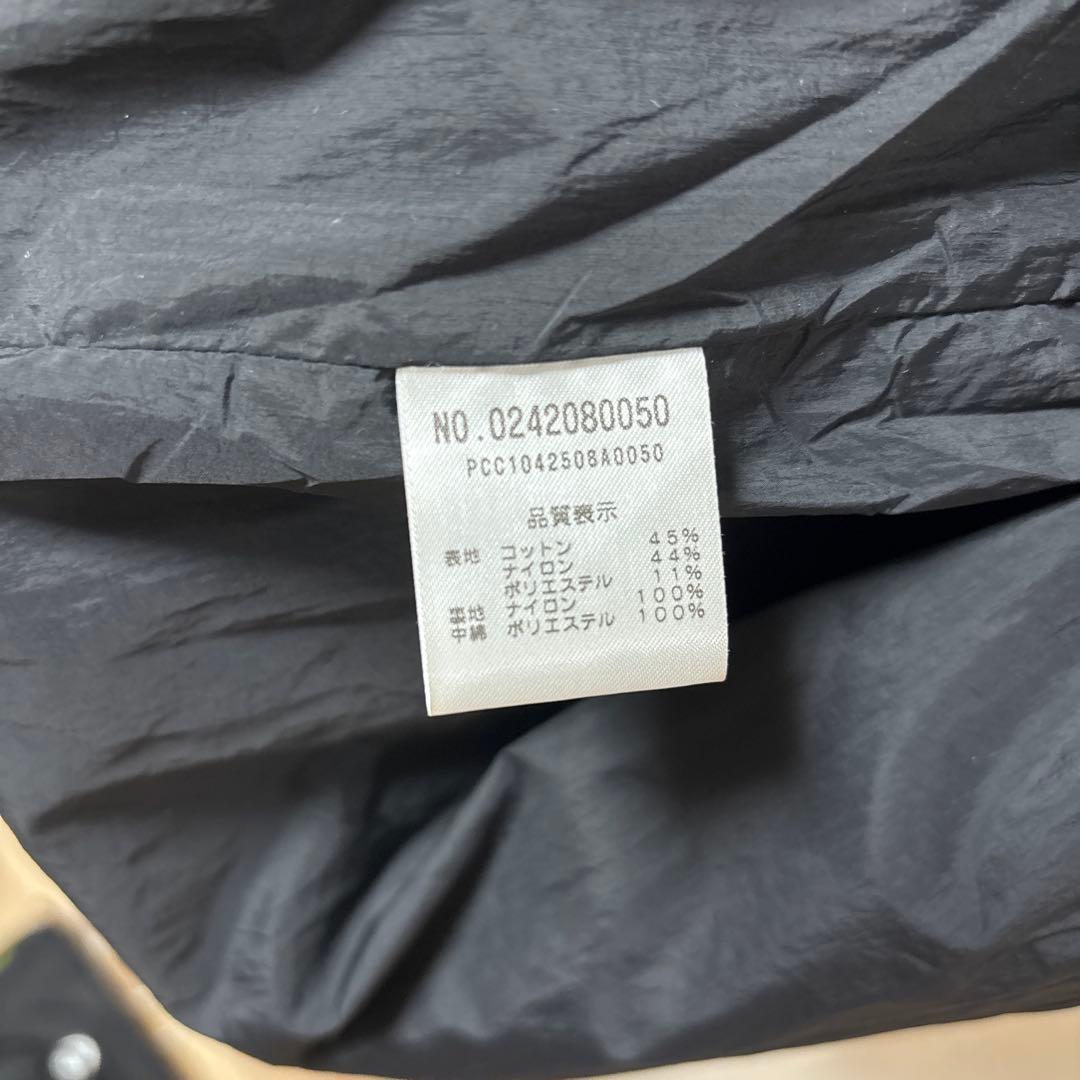 り*え様 PUAL CE CIN ブラック中綿ジャケット