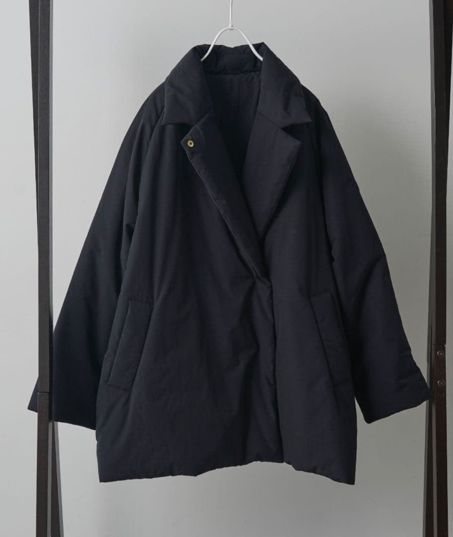 り*え様 PUAL CE CIN ブラック中綿ジャケット