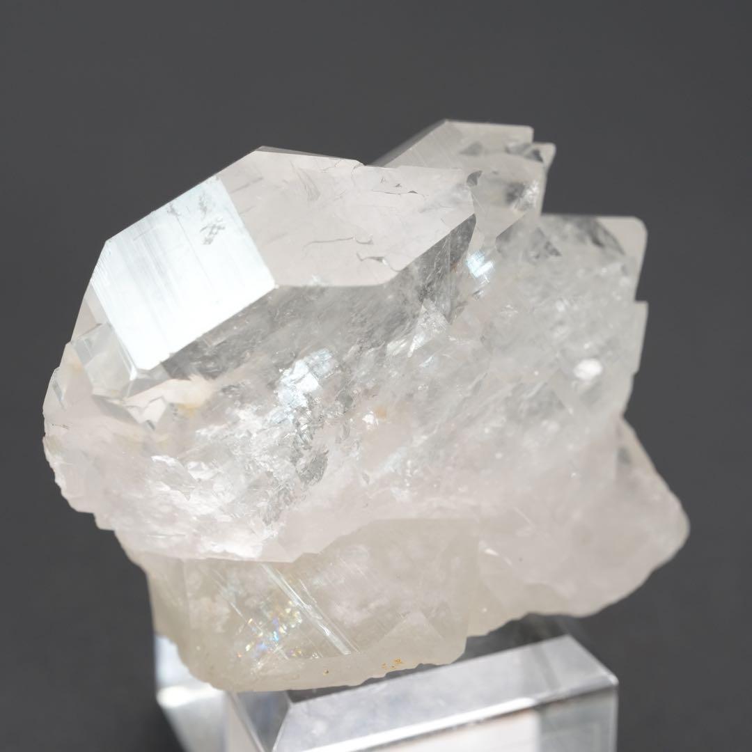 【透明度抜群】Gwindel グインデルクォーツ 51×43×35mm