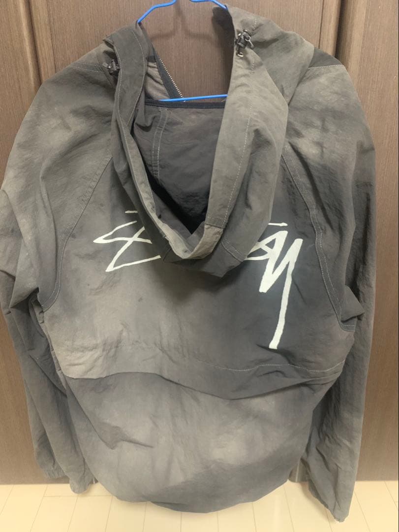 Stussy グレー シェルジャケット