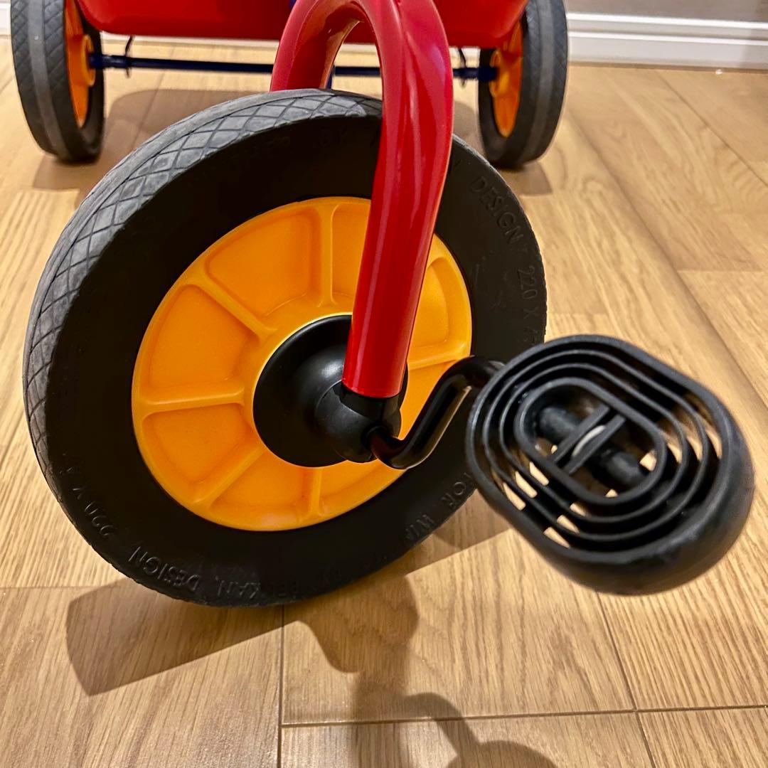 【美品】ボーネルンド　ウィンザー社　ペリカンデザイン　三輪車（荷台つき）