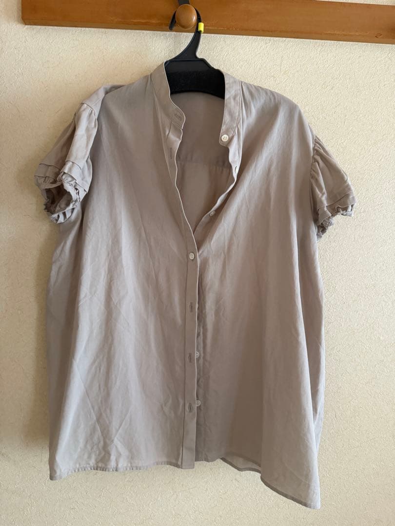 IENA パフスリーブ半袖ブラウス