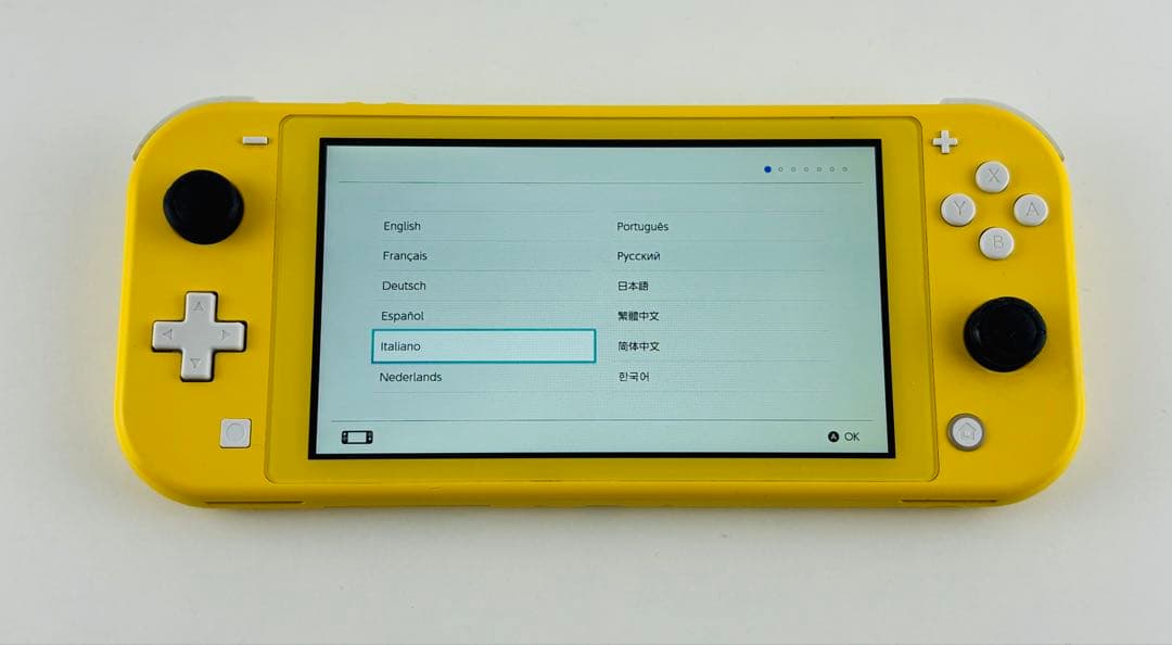 ニンテンドー スイッチ ライト 本体 イエロー 箱付 switch lite