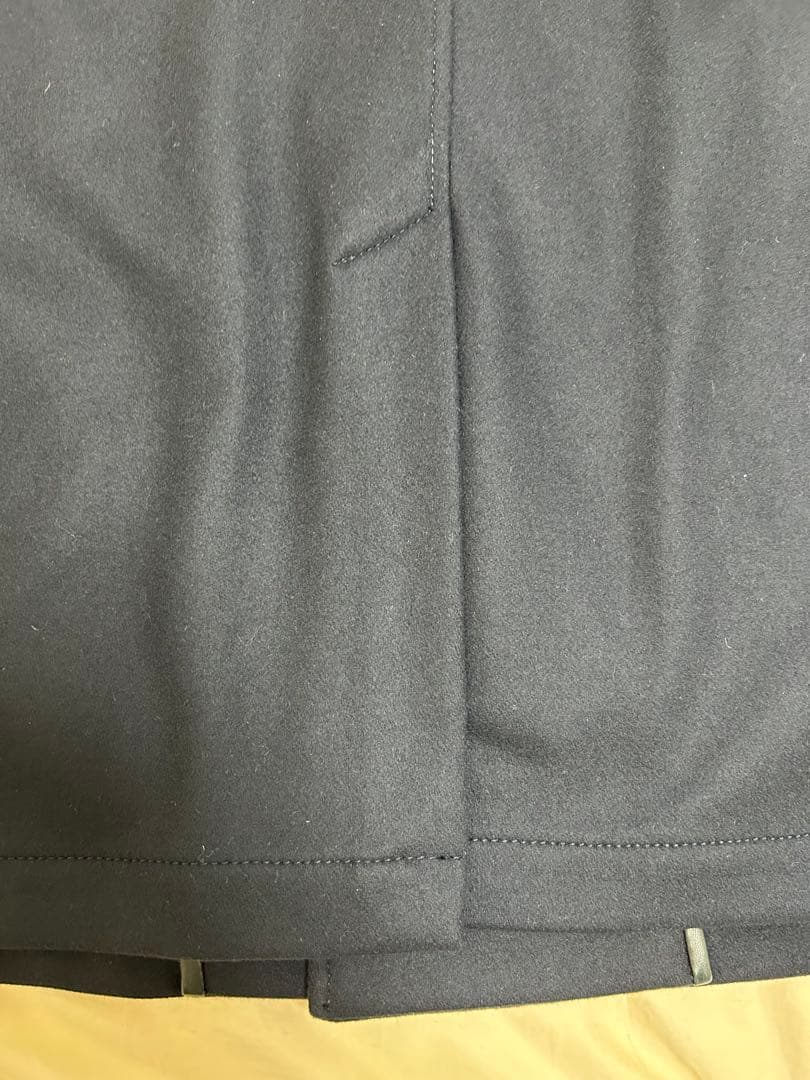 BALLY ネイビー ステンカラーコート Lサイズ