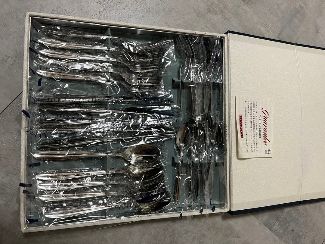 LUCKY WOOD ヴィンテージ カトラリーセット 25本