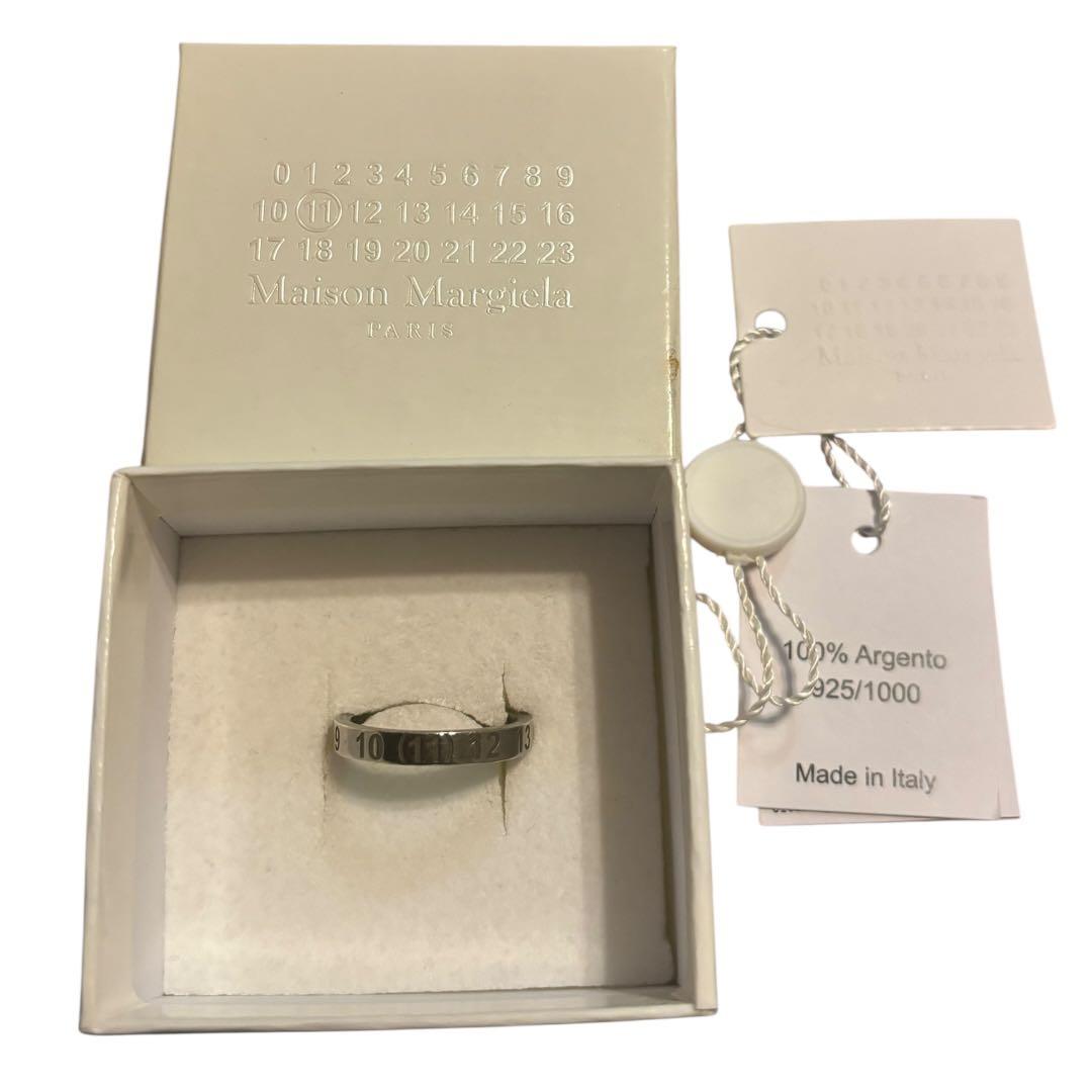 MaisonMargiela マルジェラ　カレンダーシルバーナンバリング指輪