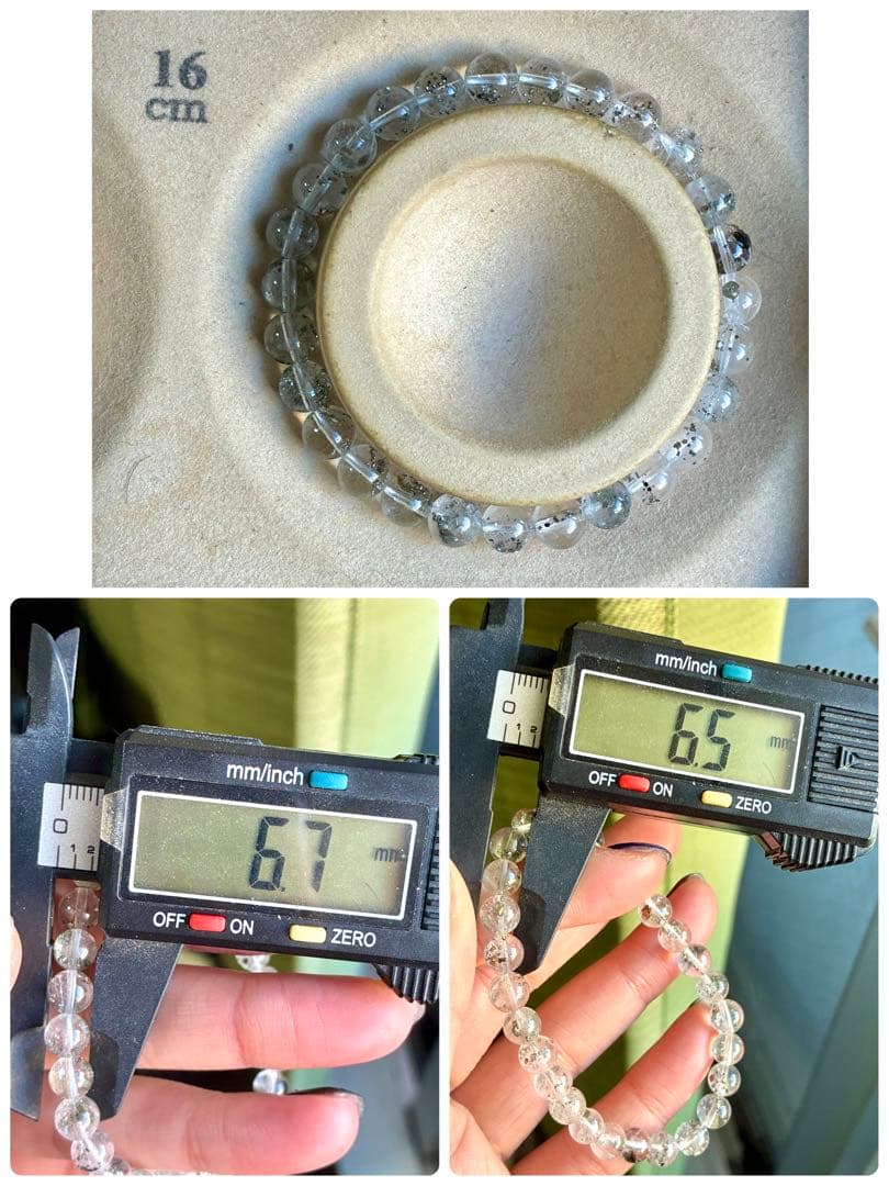 極上品質SA✨全玉キラキラ✨逸品絶品‼️キューブパイライトインクォーツブレスレット