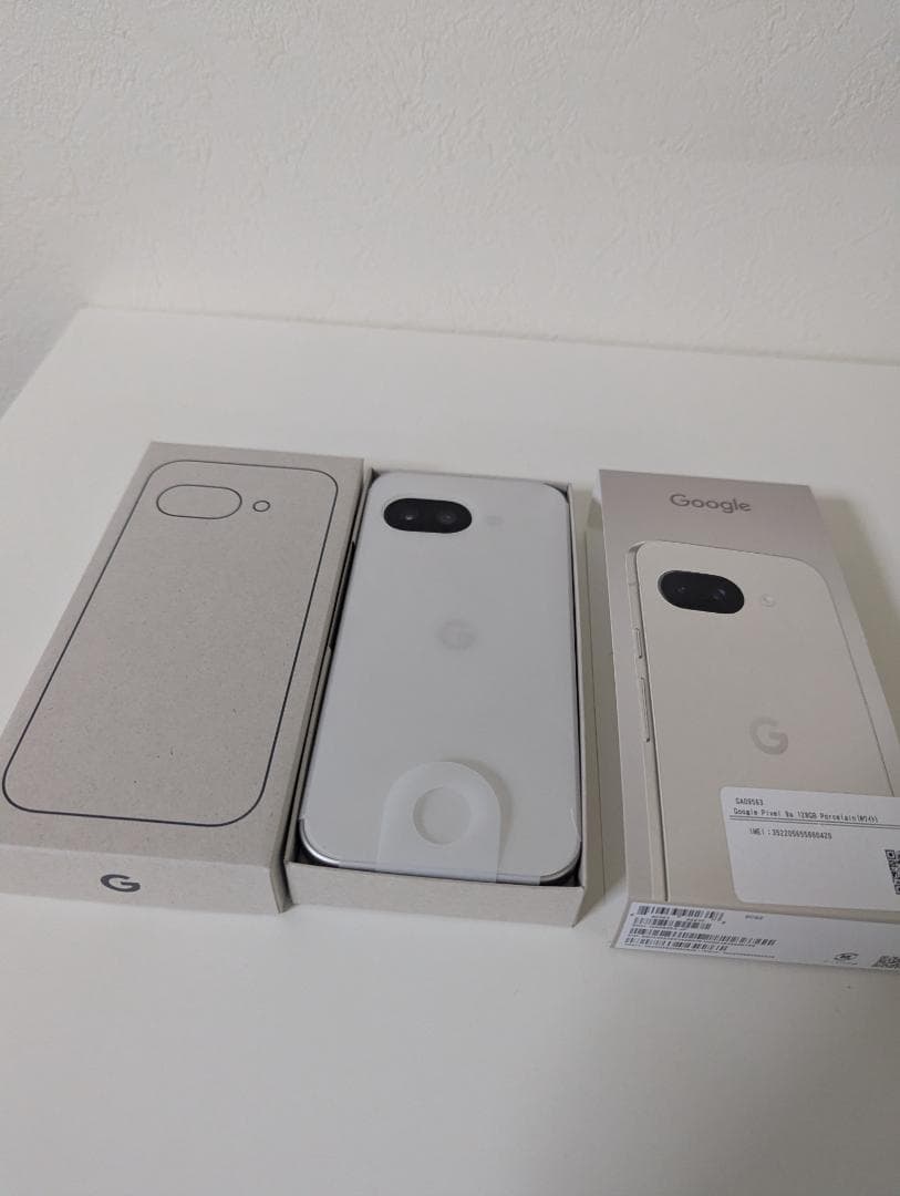 【新品未使用】Google Pixel9a 128GB Porcelain
