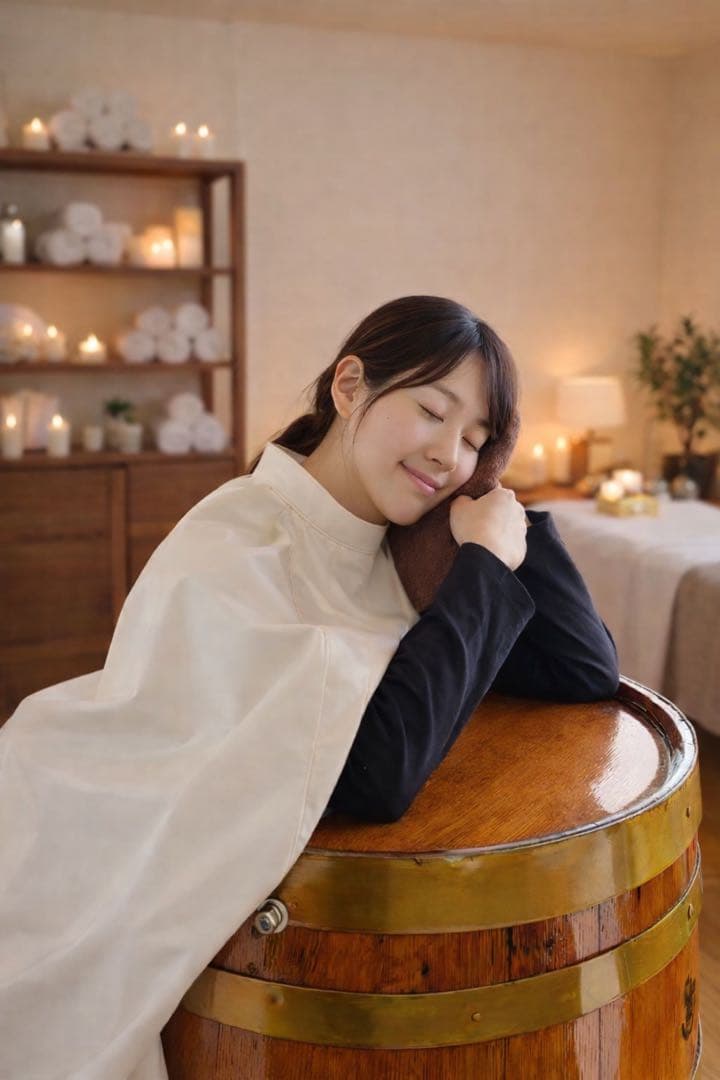 【激レア特別品】1人用サウナ 木製樽　バレルスチームサウナ