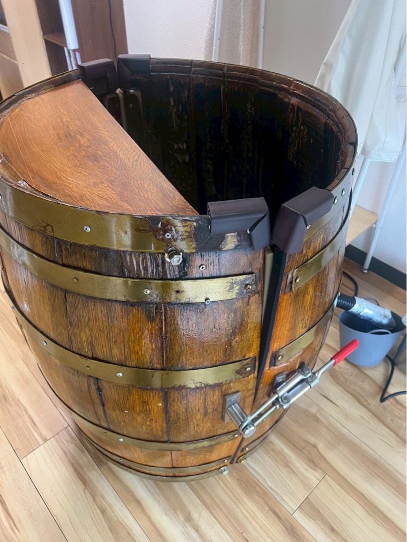 【激レア特別品】1人用サウナ 木製樽　バレルスチームサウナ