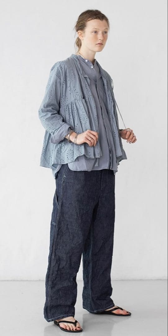 TOUJOURS クラシックペインターパンツ