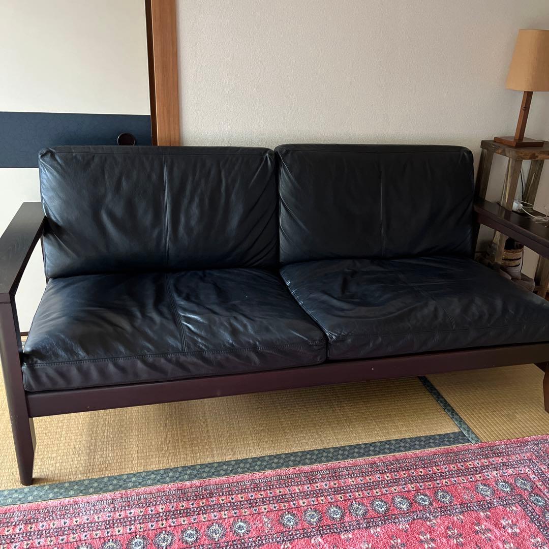 ACTUS レザーソファ