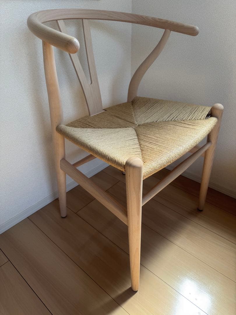【中古美品】CARL HANSEN & SON Yチェア ビーチ材 ソープ仕上げ