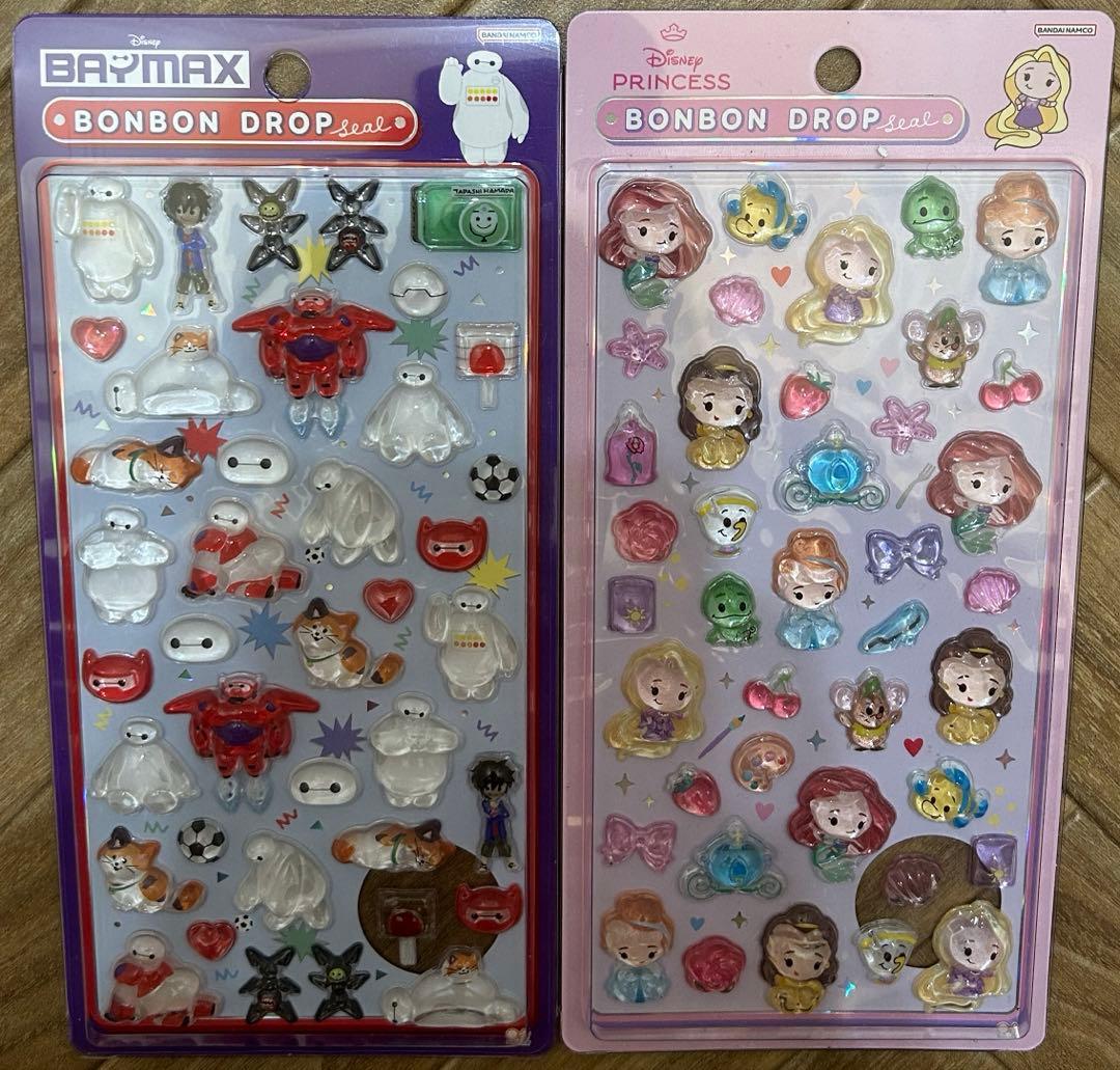 正規品★ボンボンドロップシール　ディズニー　6枚枚セット