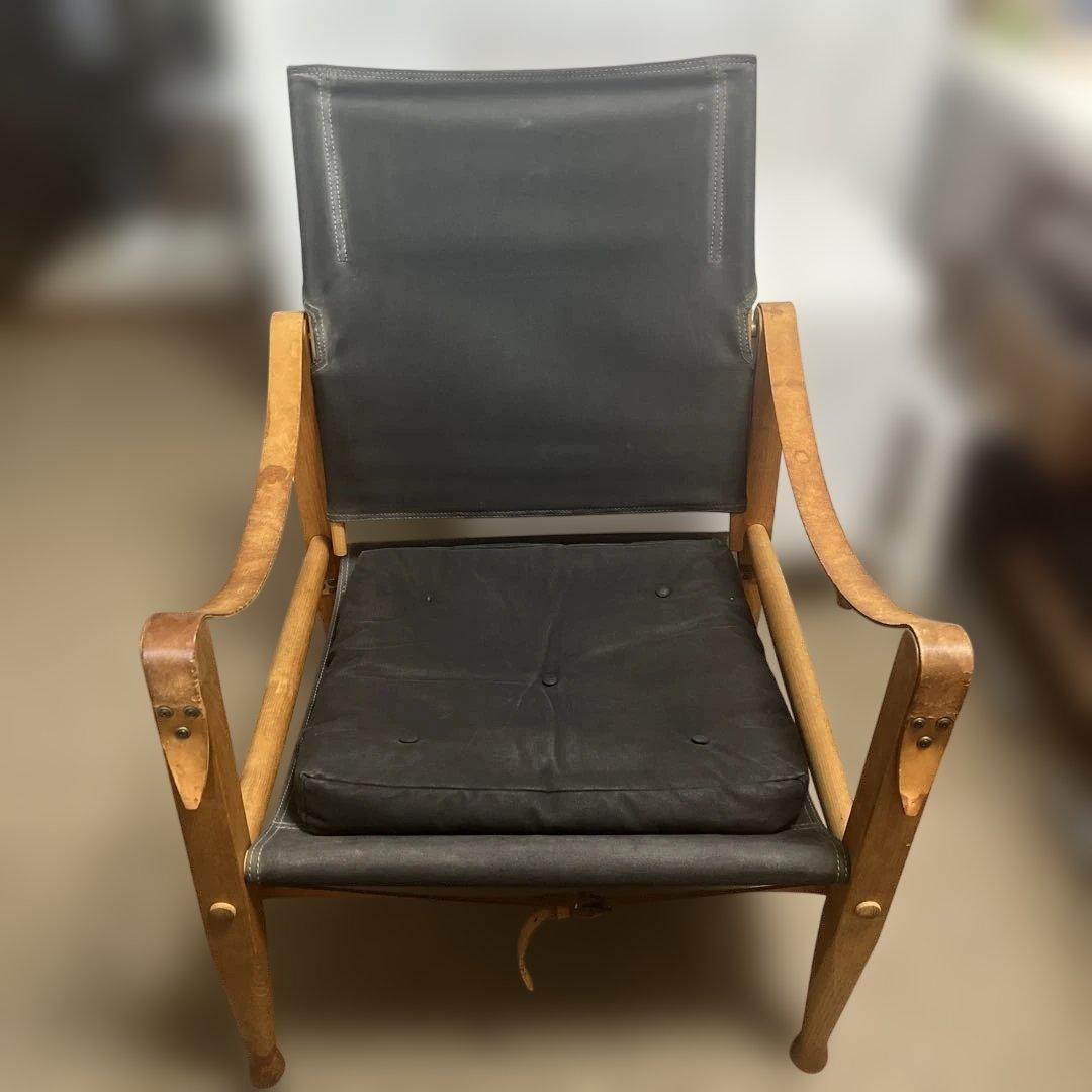 北欧ヴィンテージ イージーチェア / コーア・クリント “サファリチェア”