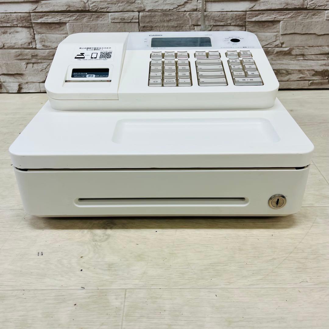 CASIO カシオ 電子レジスター SR-G3 ホワイト Bluetooth搭載